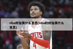 nba附加赛什么意思(nba的附加赛什么意思)