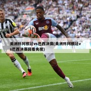 美洲杯阿根廷vs巴西决赛(美洲杯阿根廷vs巴西决赛回看央视)