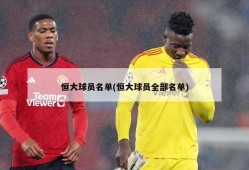 恒大球员名单(恒大球员全部名单)