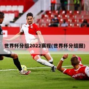 世界杯分组2022赛程(世界杯分组图)